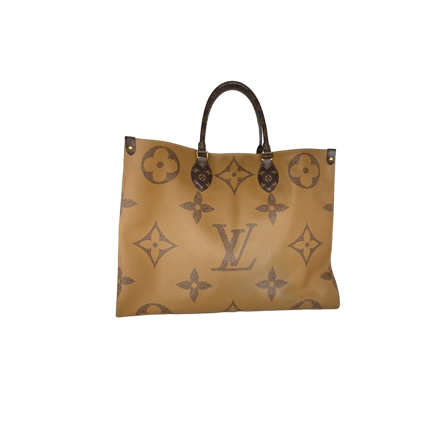 Louis Vuitton Monogram Giant Reverse Canvas Onthego GM Tote