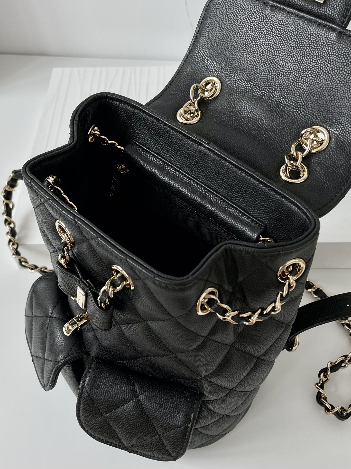 CHLMedium BackPack Bag Black For Women, Women’s Bags 9.8in/25cm