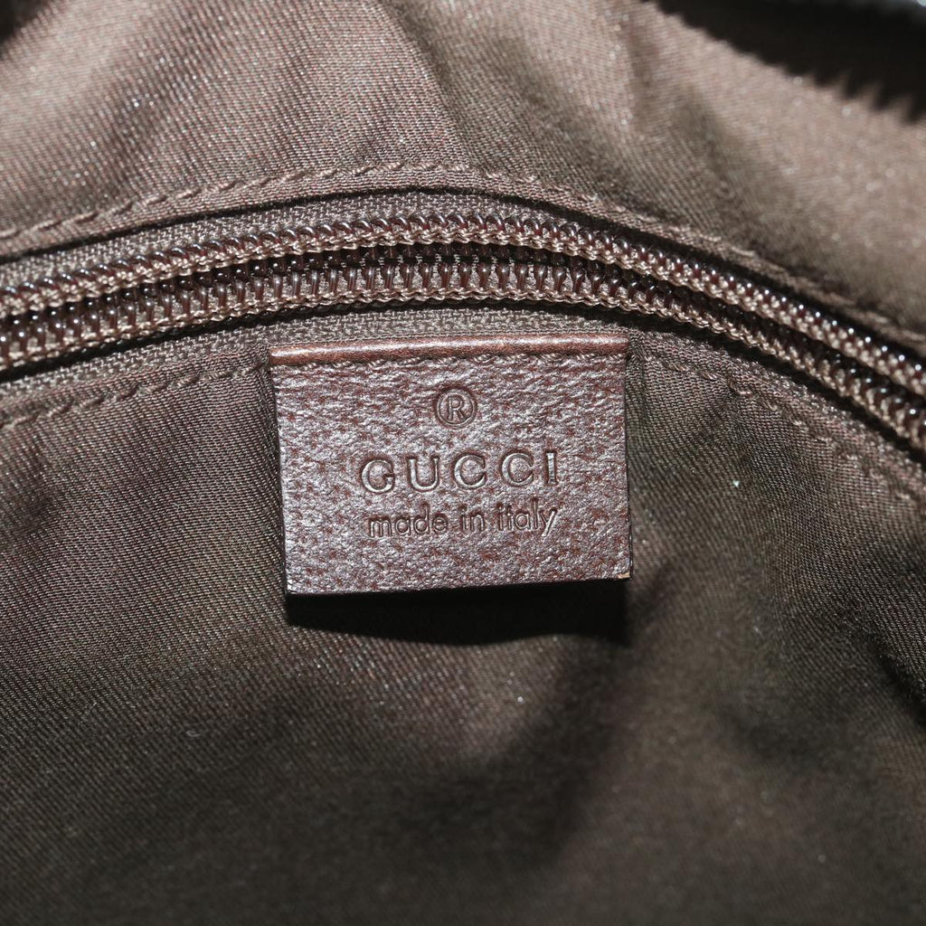 GUCCI GG Canvas Shoulder Bag Beige 122791 38436