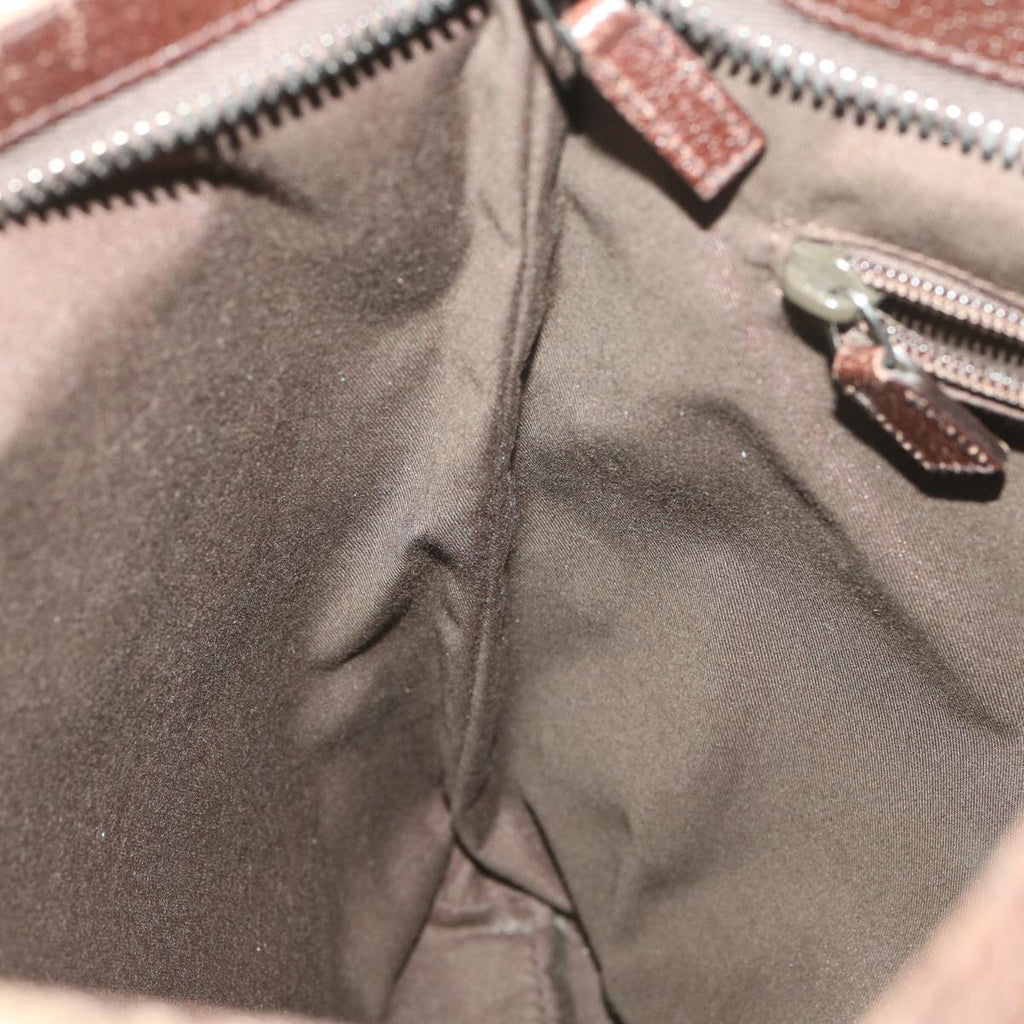 GUCCI GG Canvas Shoulder Bag Beige 122791 38436