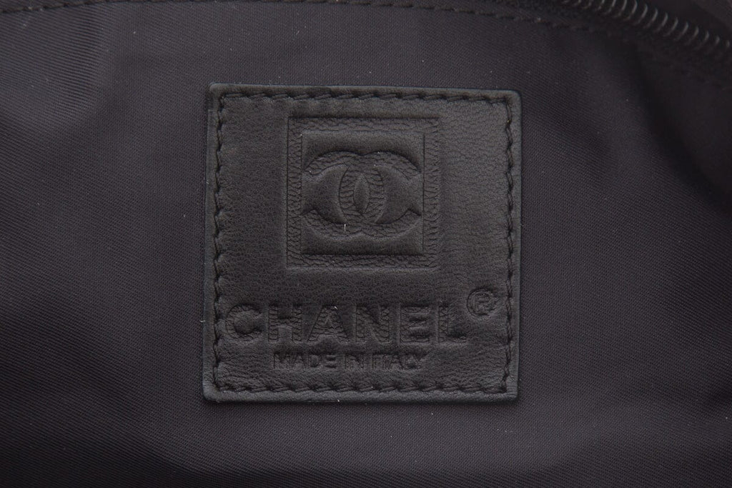 Chanel 2008/09 Black Sports CC Barrel Bag