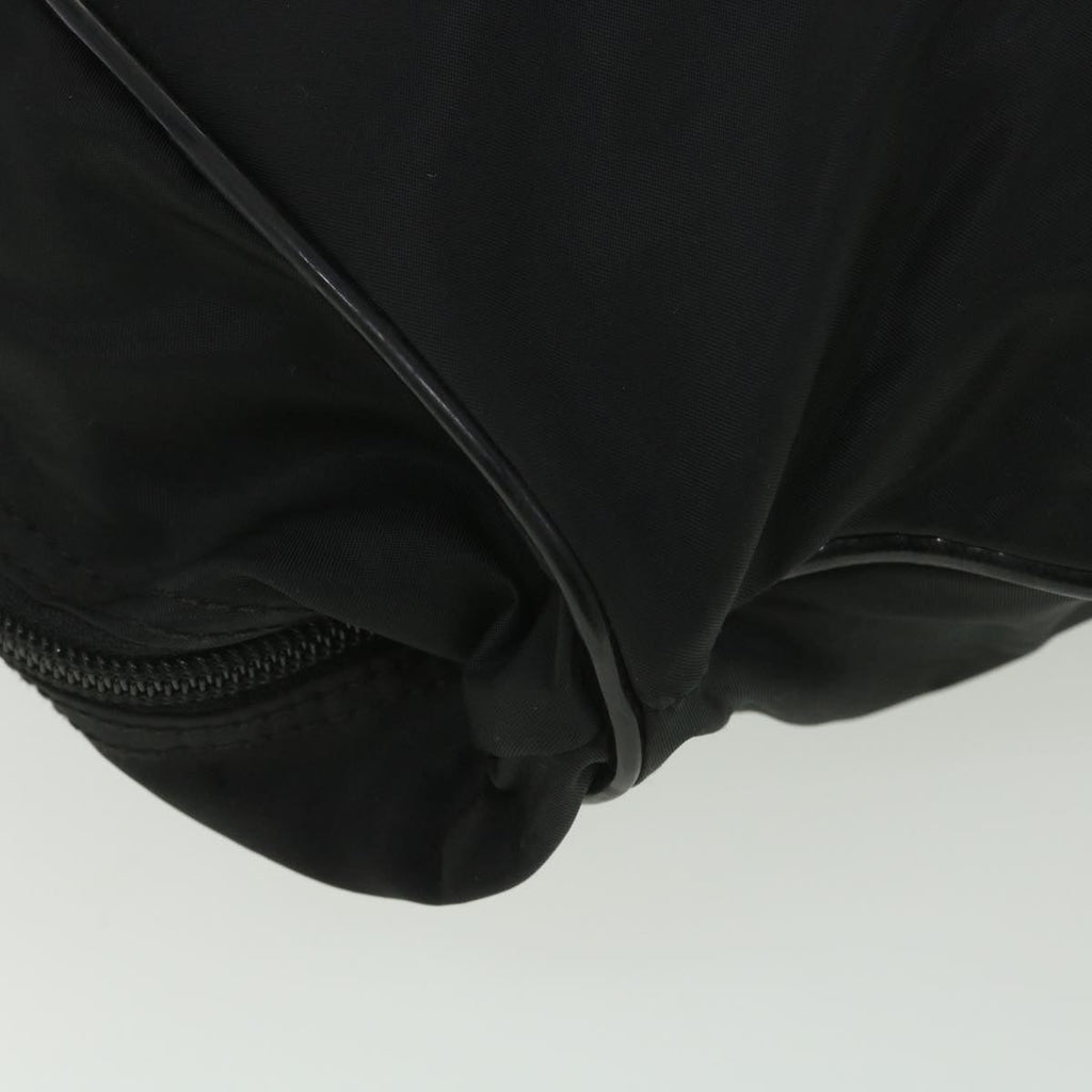 FENDI Shoulder Bag Nylon Black 38669