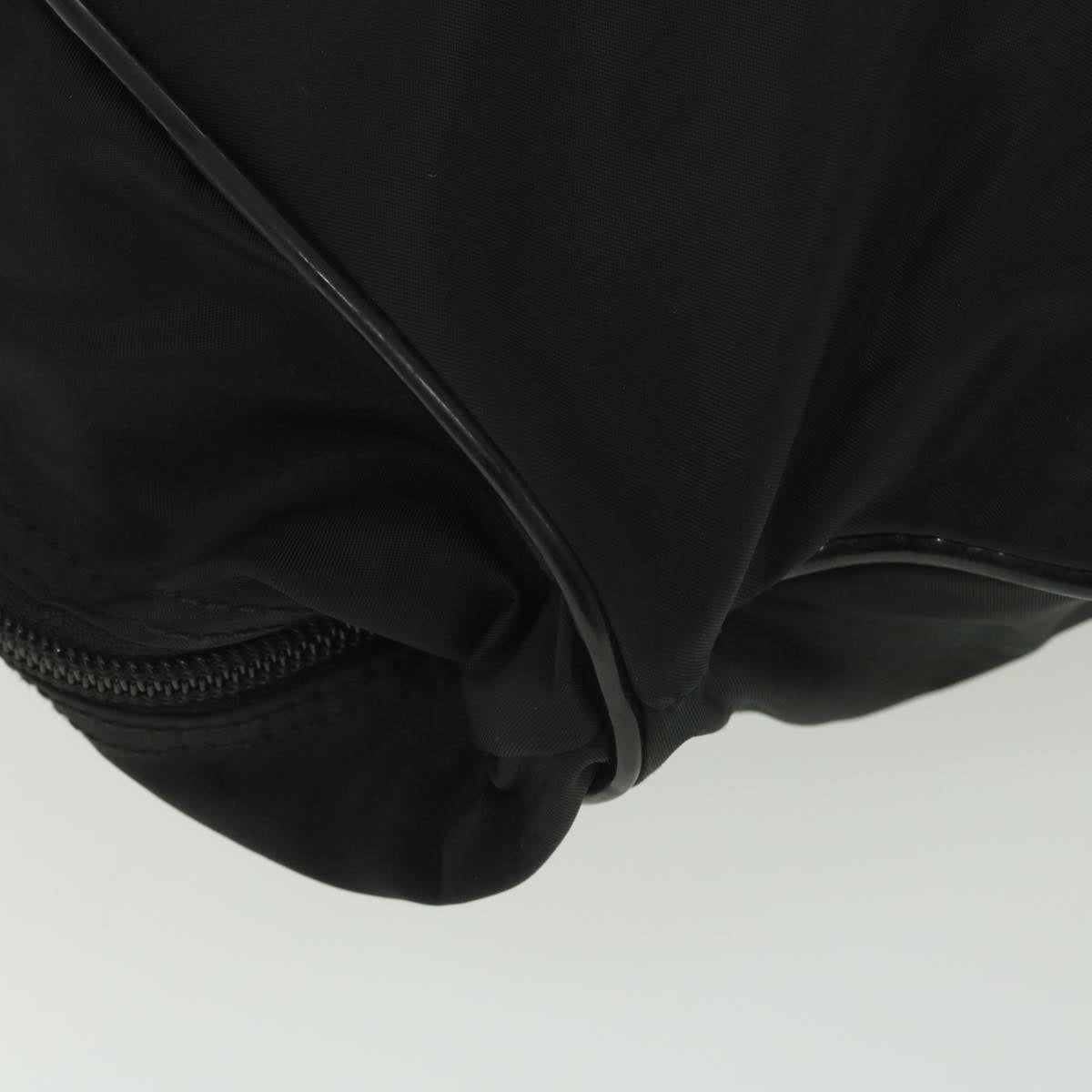 FENDI Shoulder Bag Nylon Black 38669