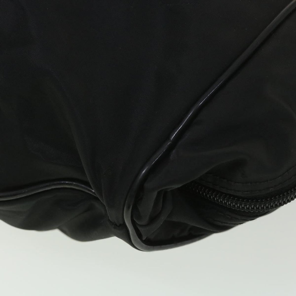 FENDI Shoulder Bag Nylon Black 38669