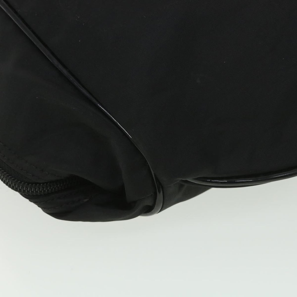 FENDI Shoulder Bag Nylon Black 38669