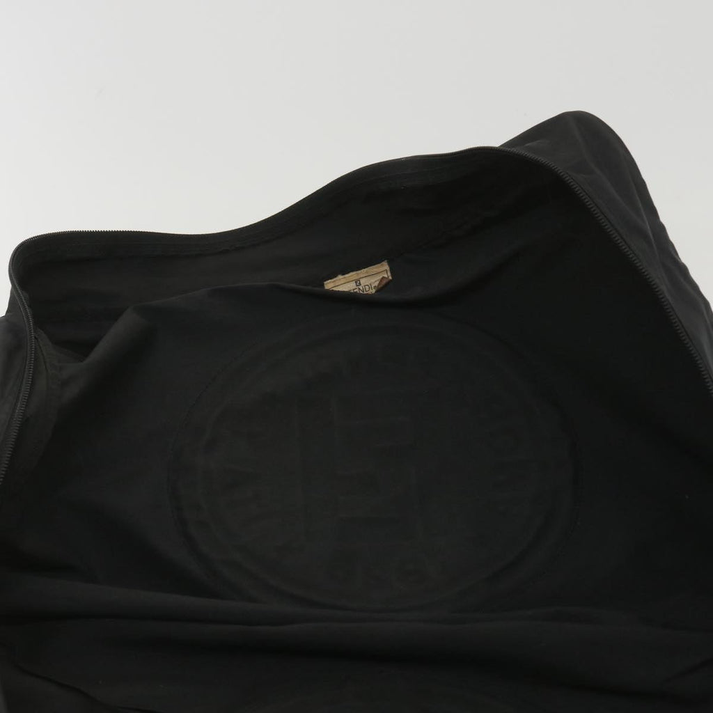 FENDI Shoulder Bag Nylon Black 38669