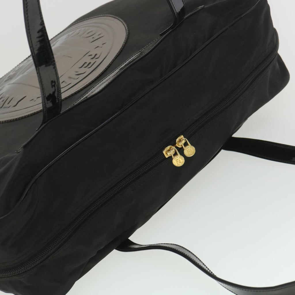 FENDI Shoulder Bag Nylon Black 38669