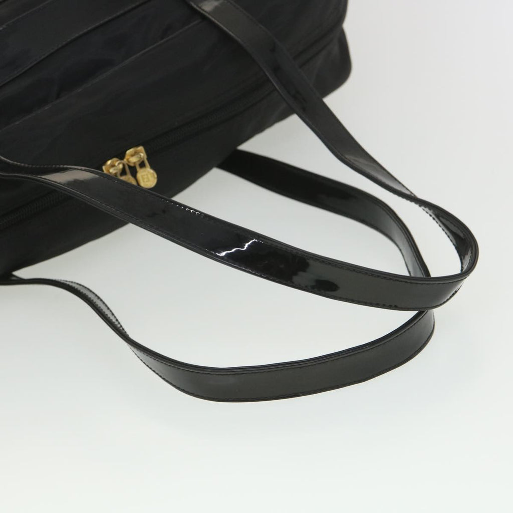 FENDI Shoulder Bag Nylon Black 38669