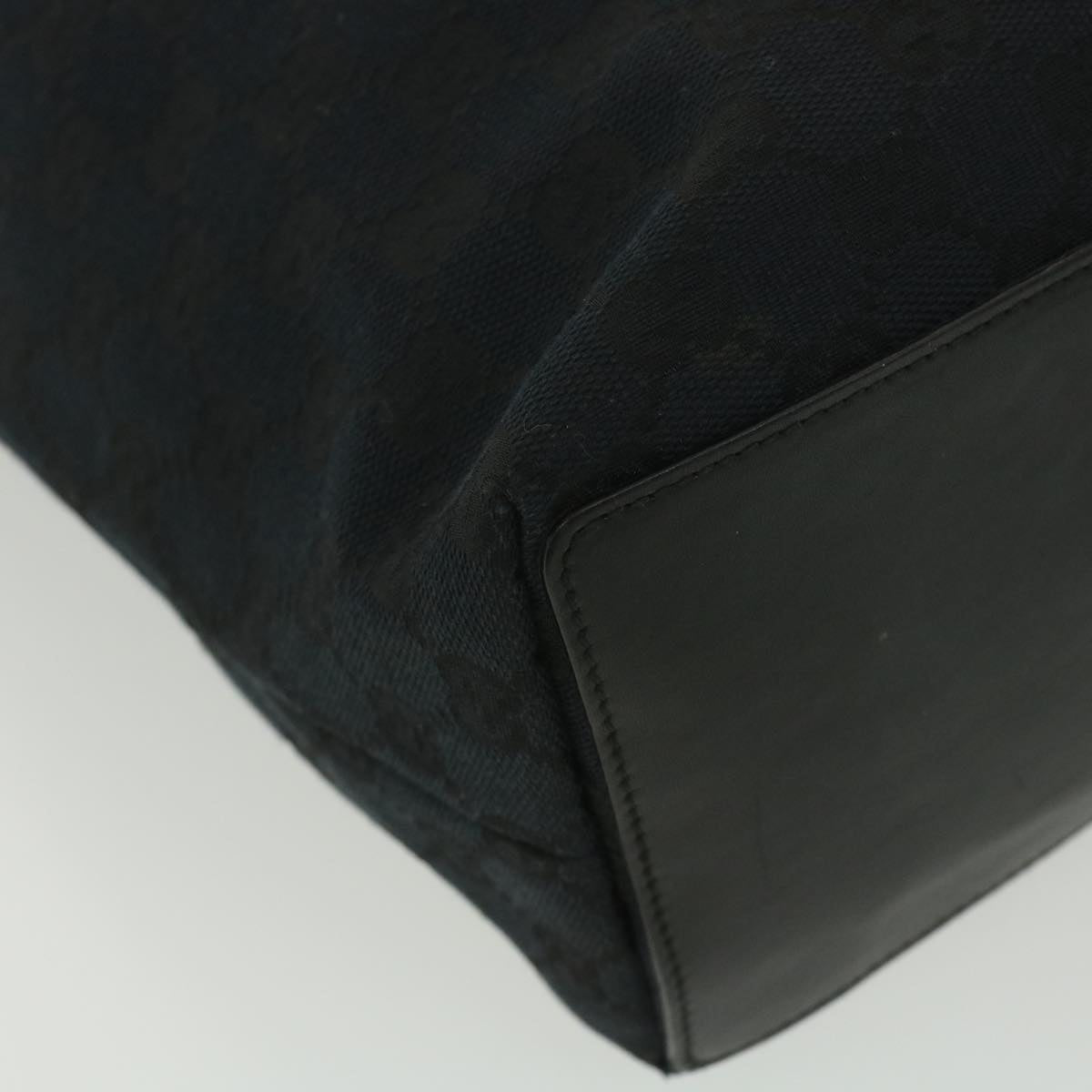 GUCCI GG Canvas Shoulder Bag Black 002.1098 1705 38671