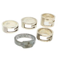 GUCCI Ring 5Set Silver 38771