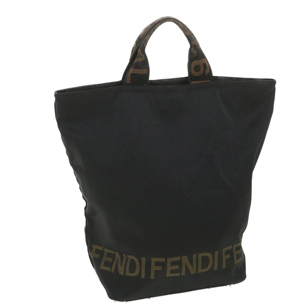 FENDI Hand Bag Canvas Black 2291 26488 088 38797