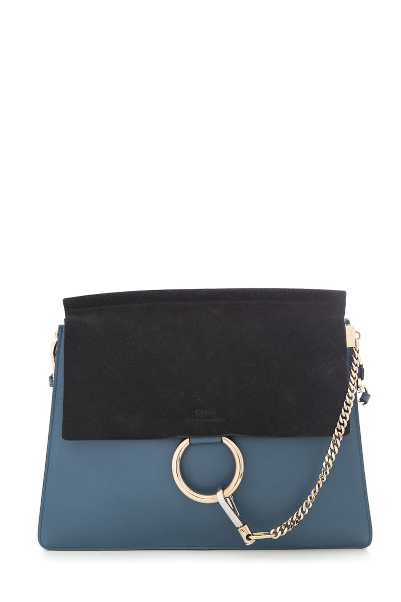 Chloe Faye Blue Handbag