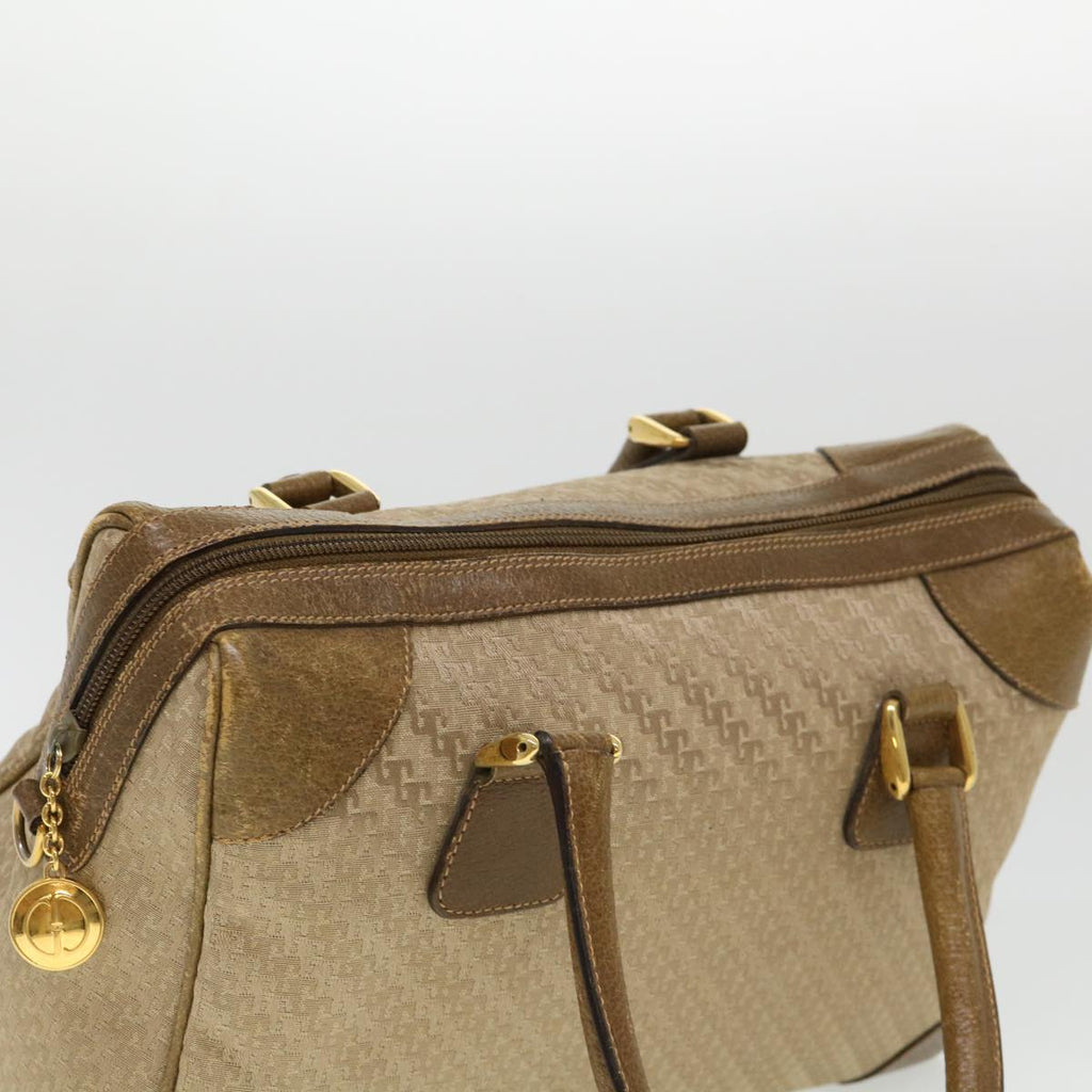 GUCCI Hand Bag Canvas 2way Beige 38861