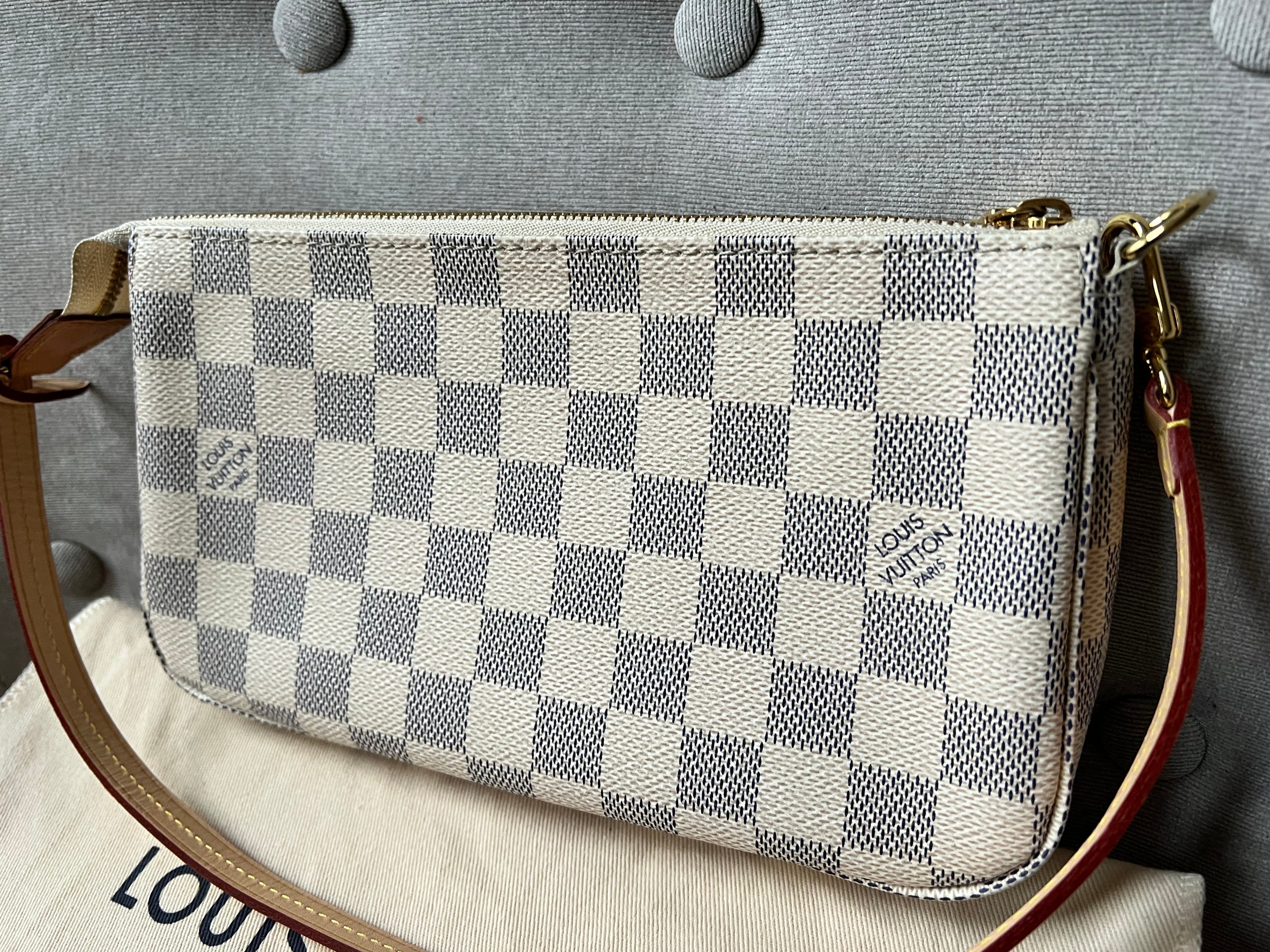 Louis Vuitton Pochette Accessoires Damier Azur (RRP £970)