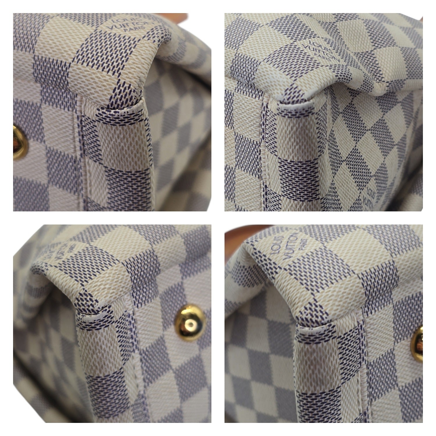 Louis Vuitton Damier Azur Lymington Shoulder Bag
