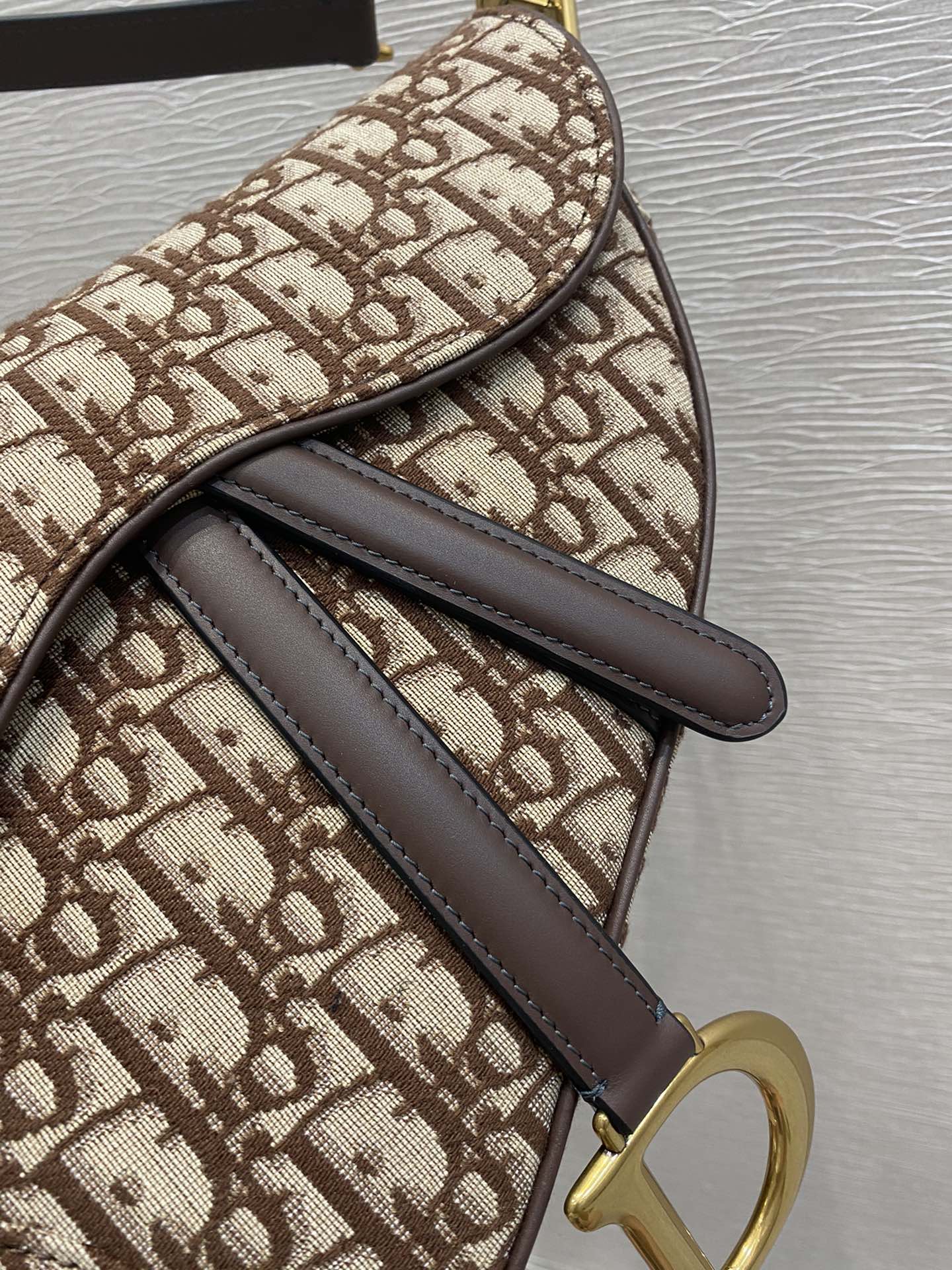 GLAMI Saddle Bag Brown For Women 10in/26cm CD