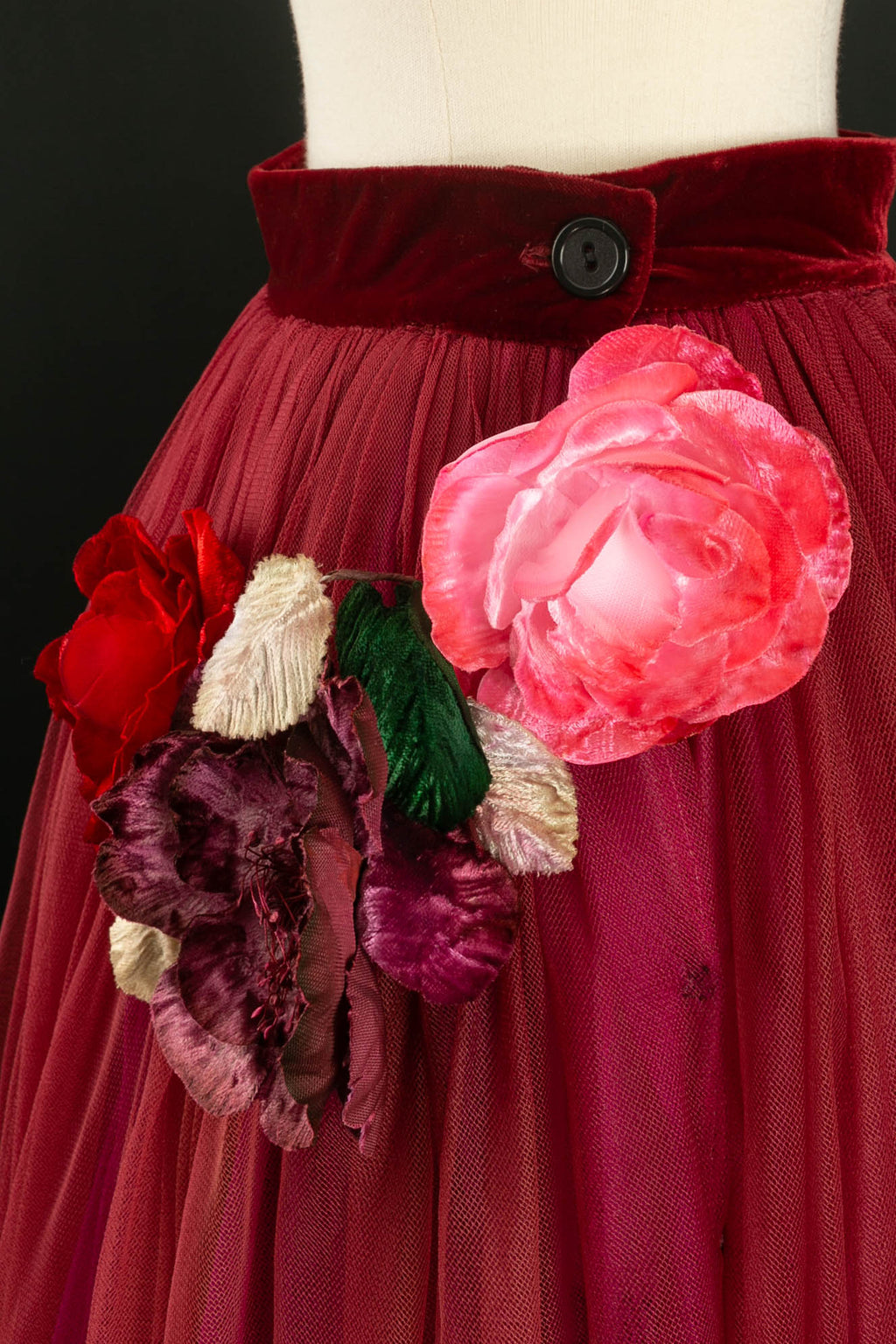 Ensemble en tulle et velours Chantal Thomass