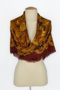 Foulard cachemire et soie Chanel