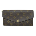 Louis Vuitton Portefolio Sarah Two Fold Wallet Two Folded Wallet Two Folded Wallet PVC  Canvas   Brown M60531