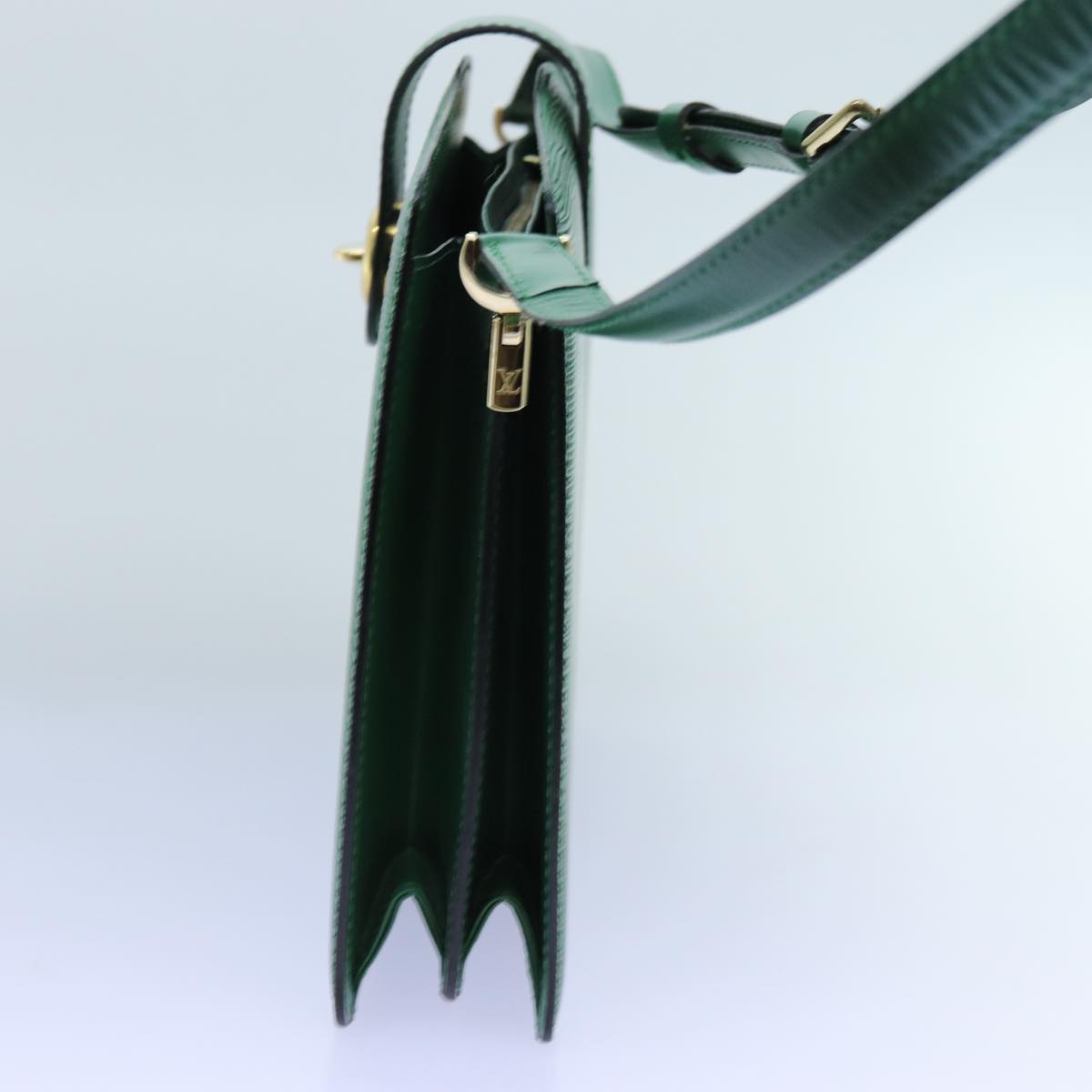 Louis Vuitton Epi Capuchin Shoulder Bag Green