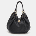 Louis Vuitton  Monogram Mahina Leather L Bag