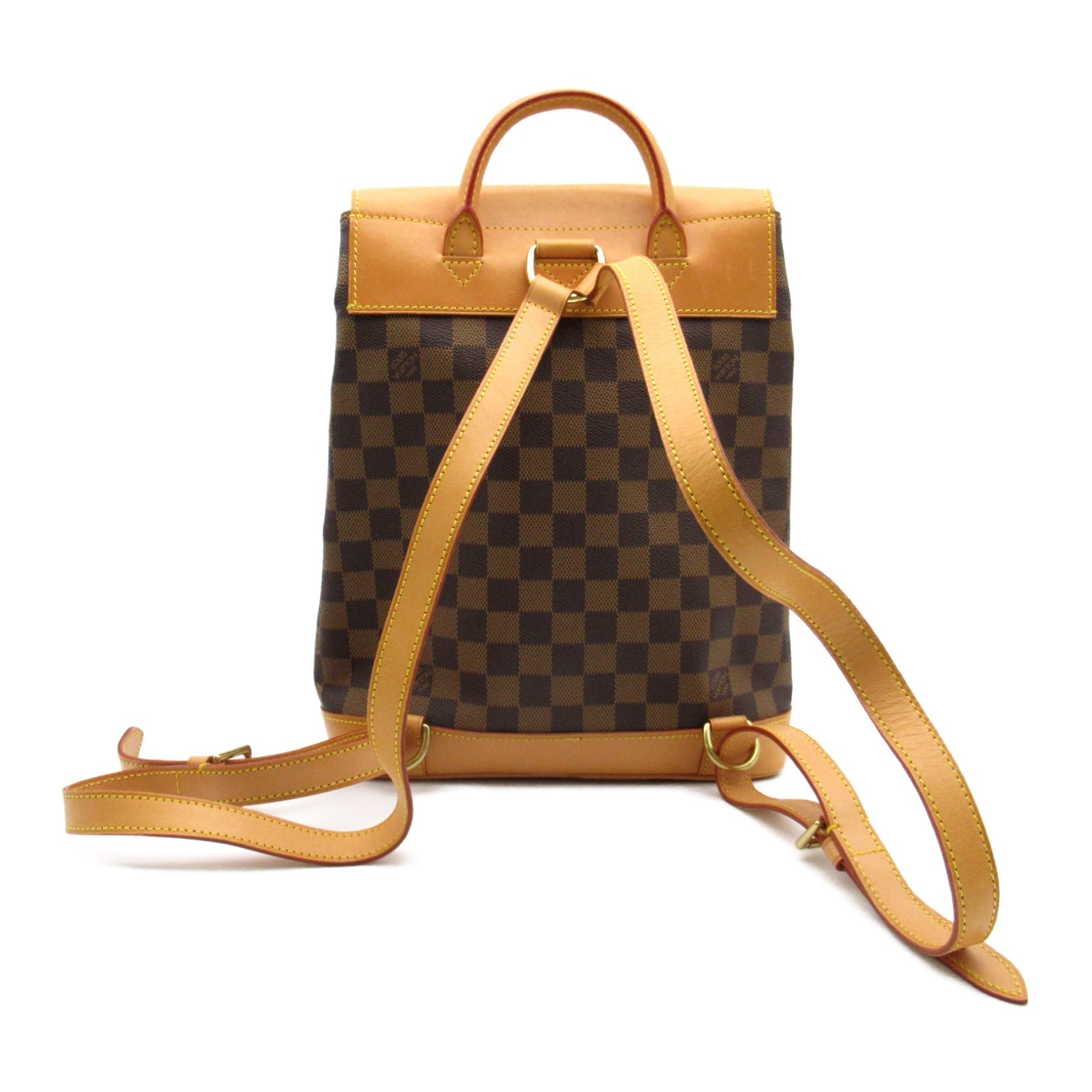 Louis Vuitton Louis Vuitton Alcan Rucksack Backpack Bag PVC Coated Canvas Damier  Brown N99038