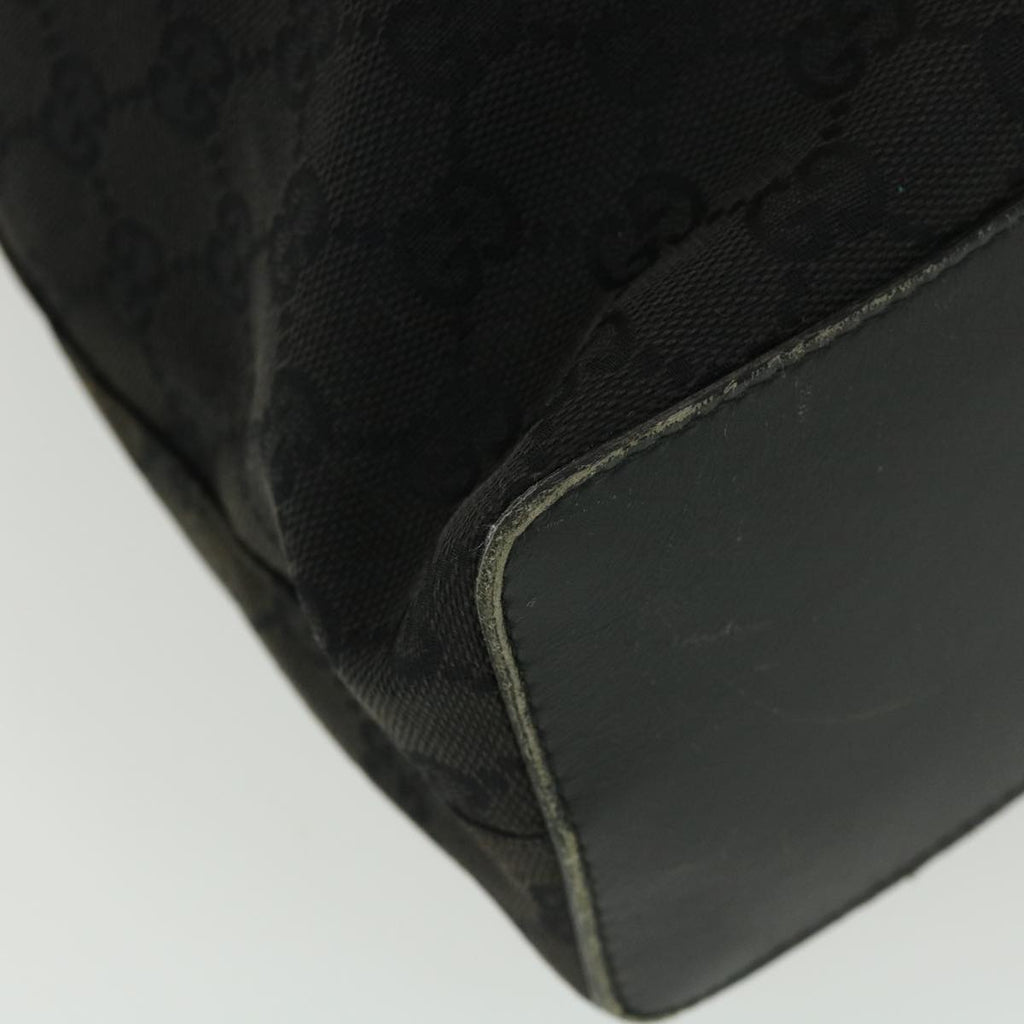 GUCCI GG Canvas Shoulder Bag Black 90640 002404 39133