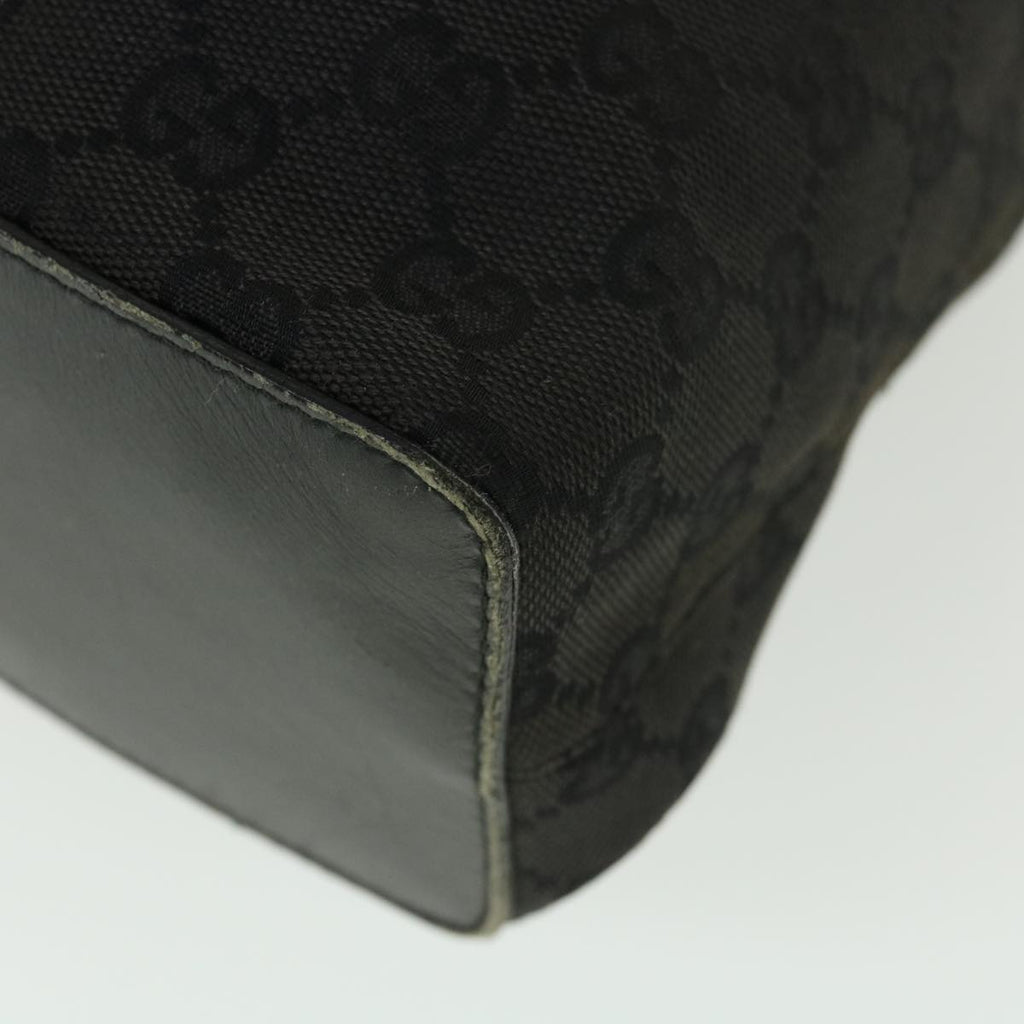 GUCCI GG Canvas Shoulder Bag Black 90640 002404 39133