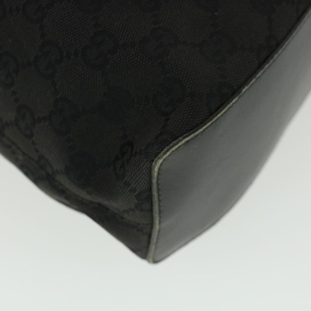 GUCCI GG Canvas Shoulder Bag Black 90640 002404 39133