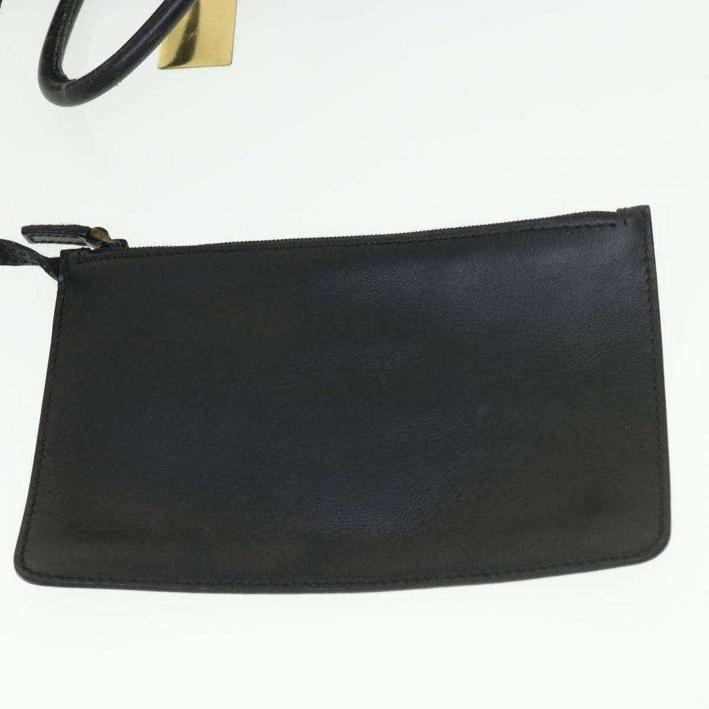 GUCCI GG Canvas Shoulder Bag Black 90640 002404 39133