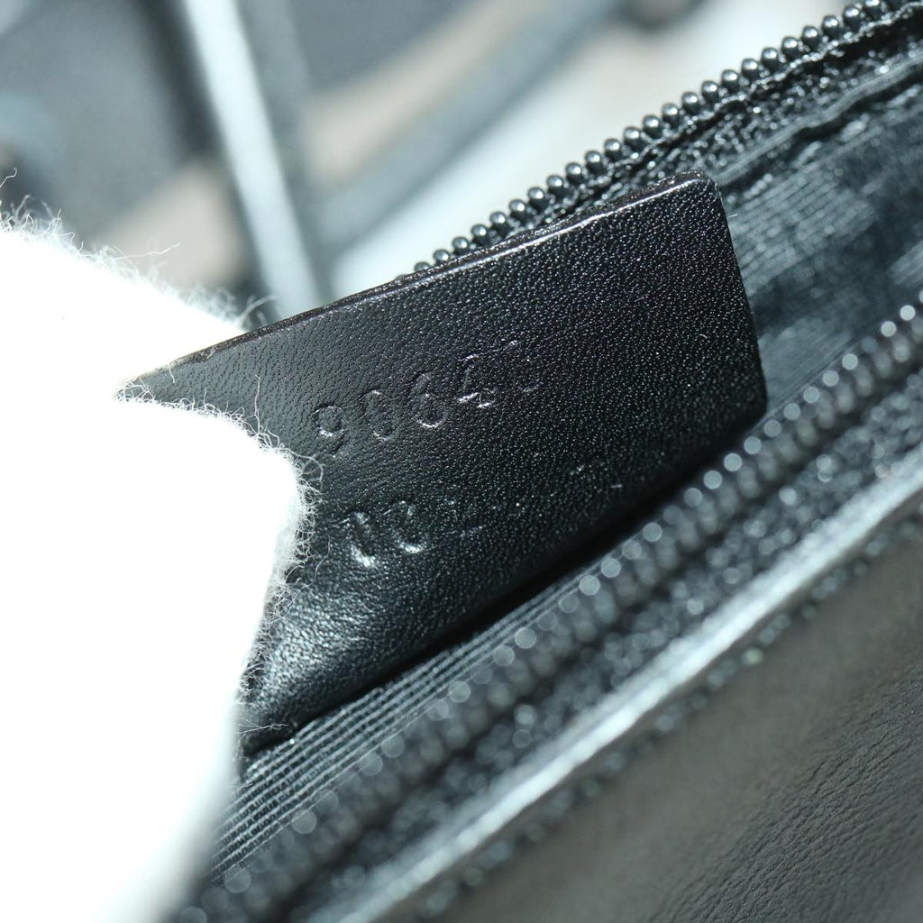 GUCCI GG Canvas Shoulder Bag Black 90640 002404 39133