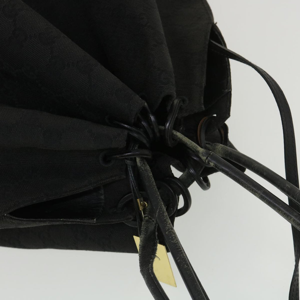 GUCCI GG Canvas Shoulder Bag Black 90640 002404 39133