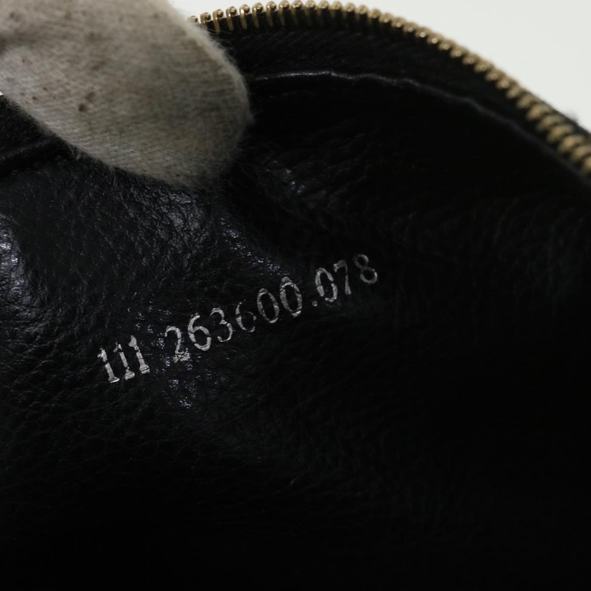 FENDI Pouch Canvas Brown 39141