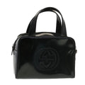 GUCCI Hand Bag Patent leather Black 00012740505 39143
