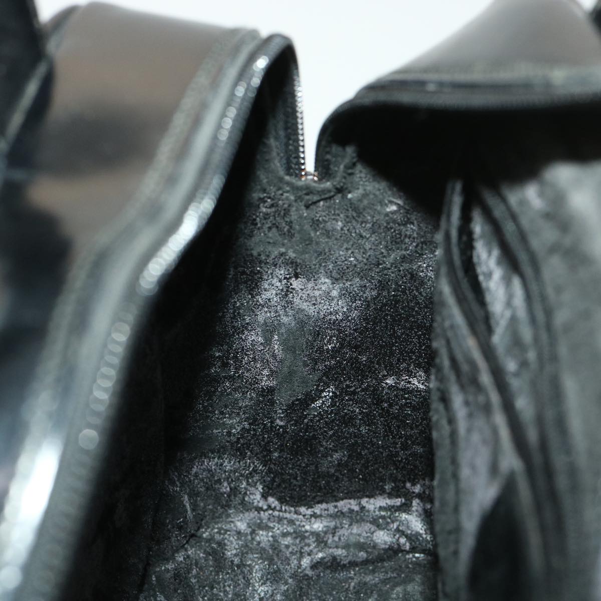 GUCCI Hand Bag Patent leather Black 00012740505 39143