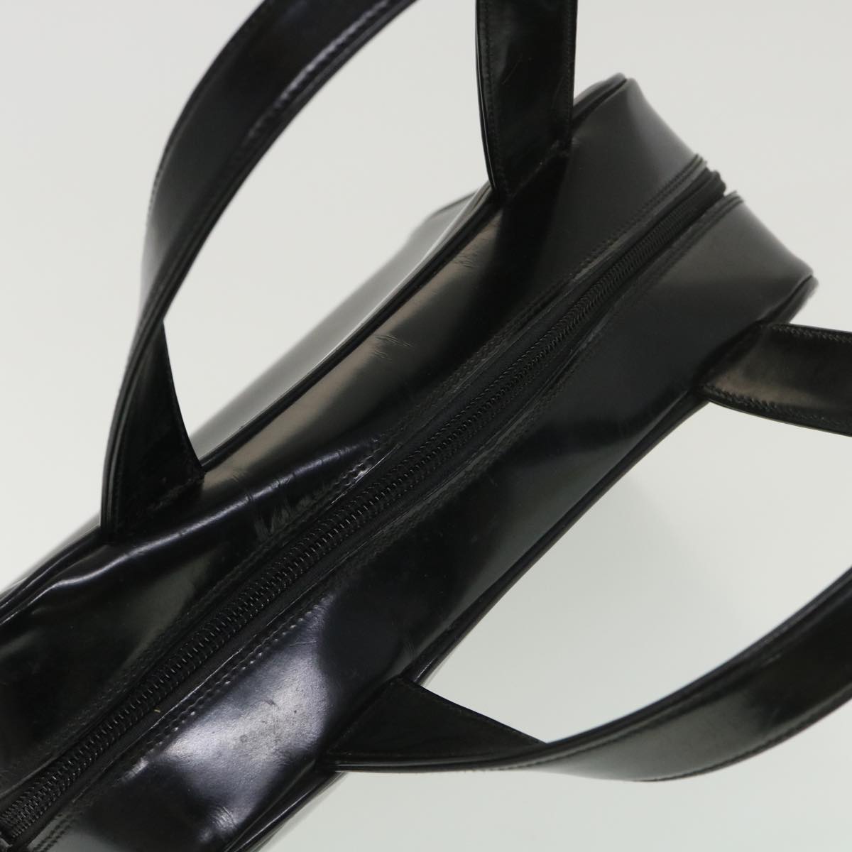 GUCCI Hand Bag Patent leather Black 00012740505 39143