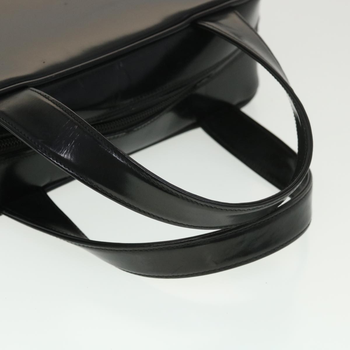 GUCCI Hand Bag Patent leather Black 00012740505 39143