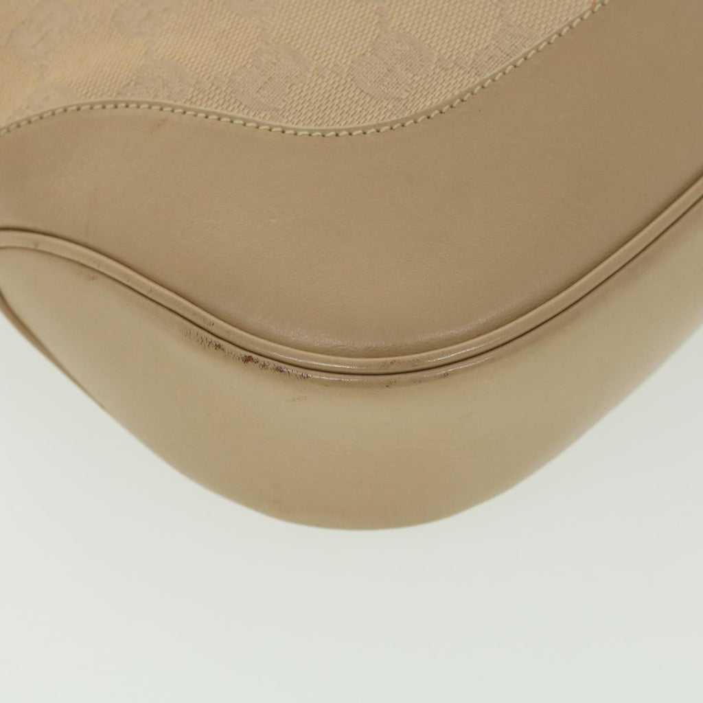 GUCCI GG Canvas Jackie Shoulder Bag Beige 0013346 39146