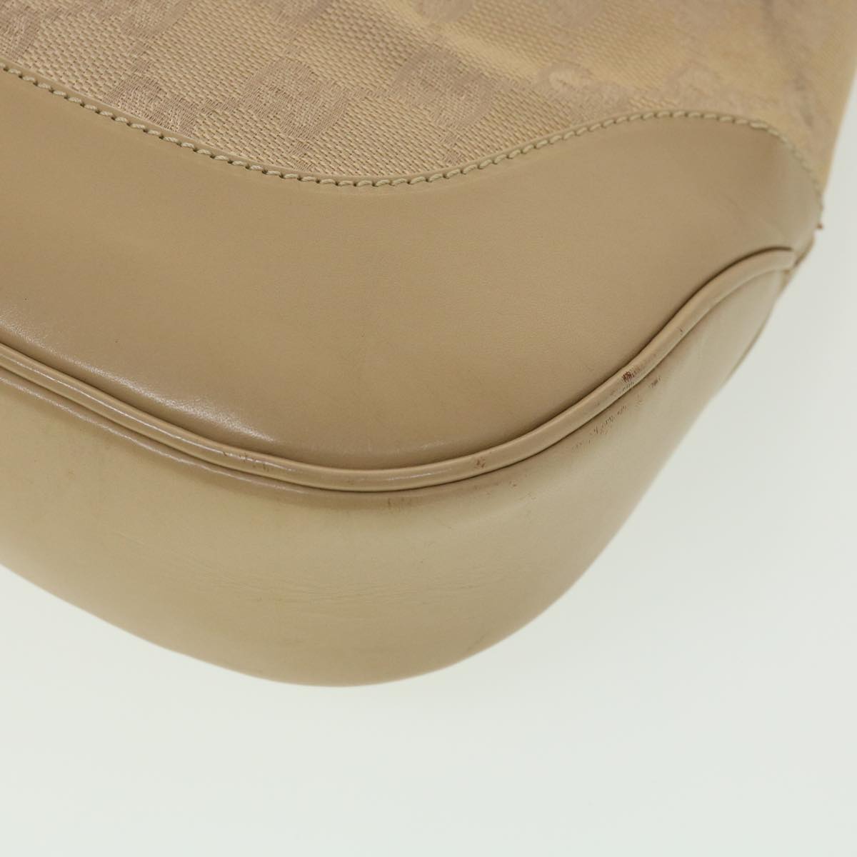 GUCCI GG Canvas Jackie Shoulder Bag Beige 0013346 39146