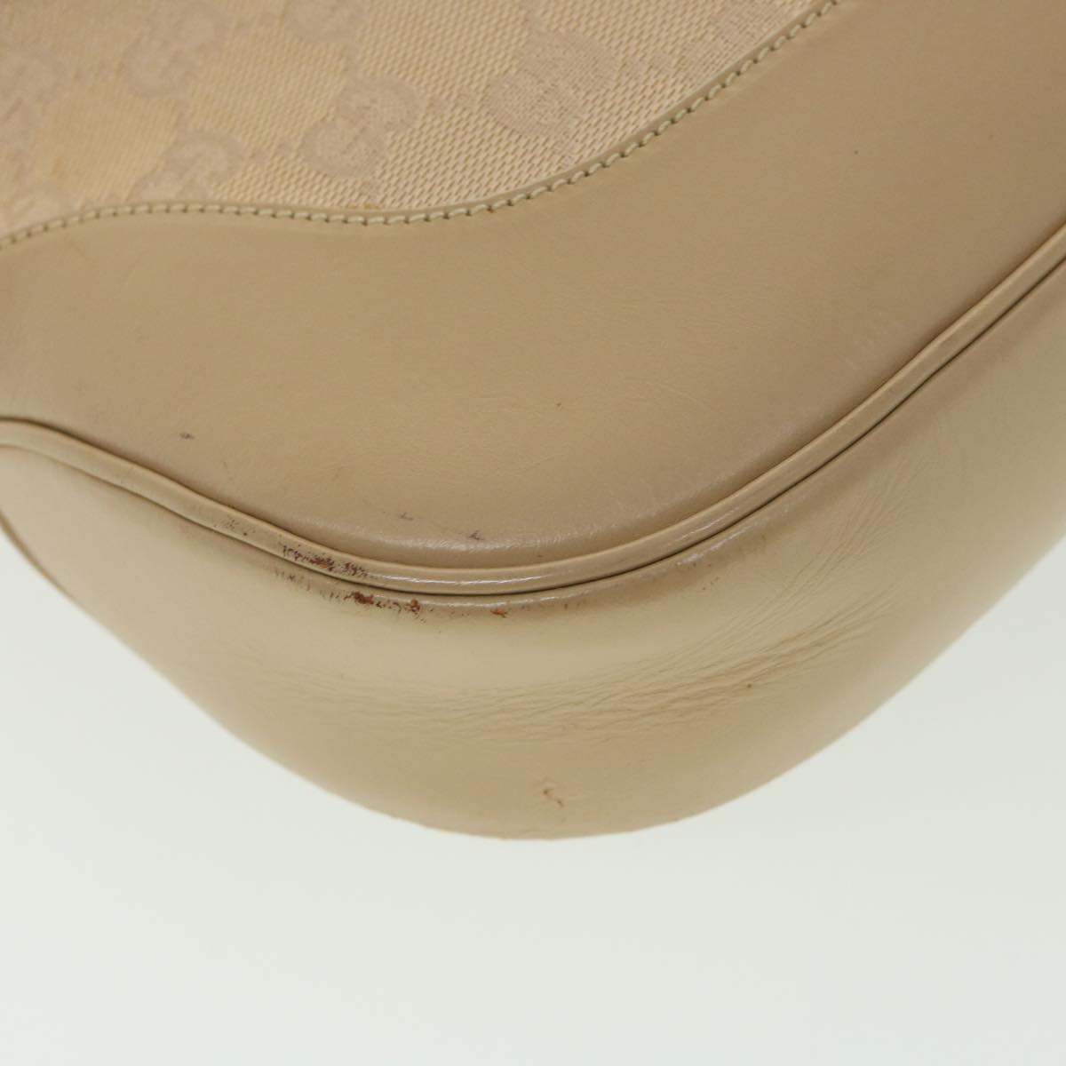 GUCCI GG Canvas Jackie Shoulder Bag Beige 0013346 39146