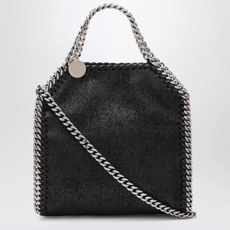 Stella Mccartney Black Micro Falabella Tiny Tote Bag Women