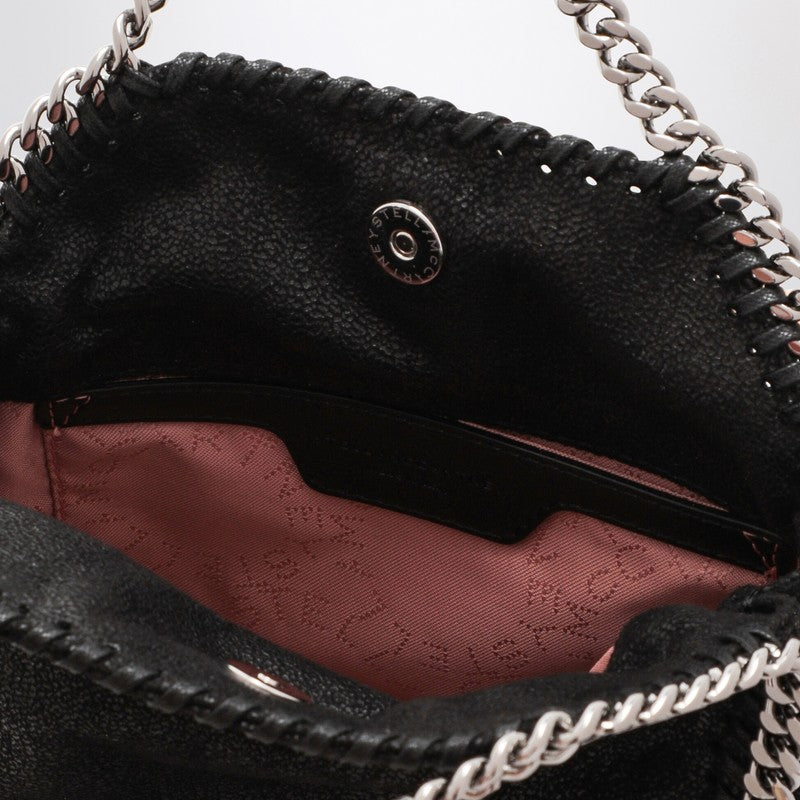 Stella Mccartney Black Micro Falabella Tiny Tote Bag Women