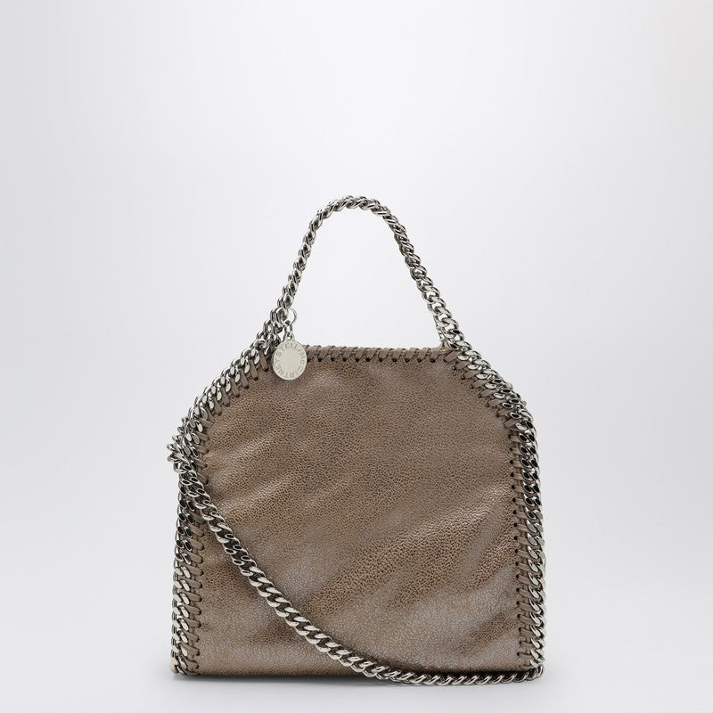 Stella Mccartney Falabella Micro Shiny Beige Bag Women