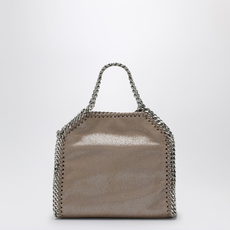 Stella Mccartney Falabella Micro Shiny Beige Bag Women