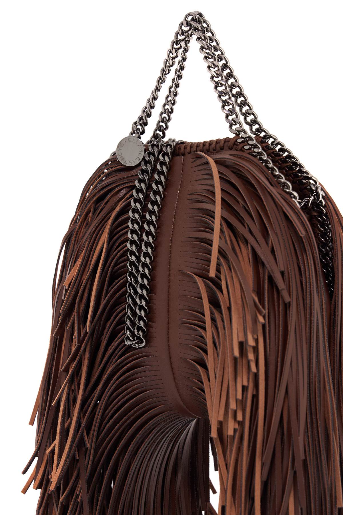 Stella Mccartney Mini Falabella Tote Bag With Fringes Women