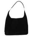GUCCI Shoulder Bag Suede Black 002113 39171
