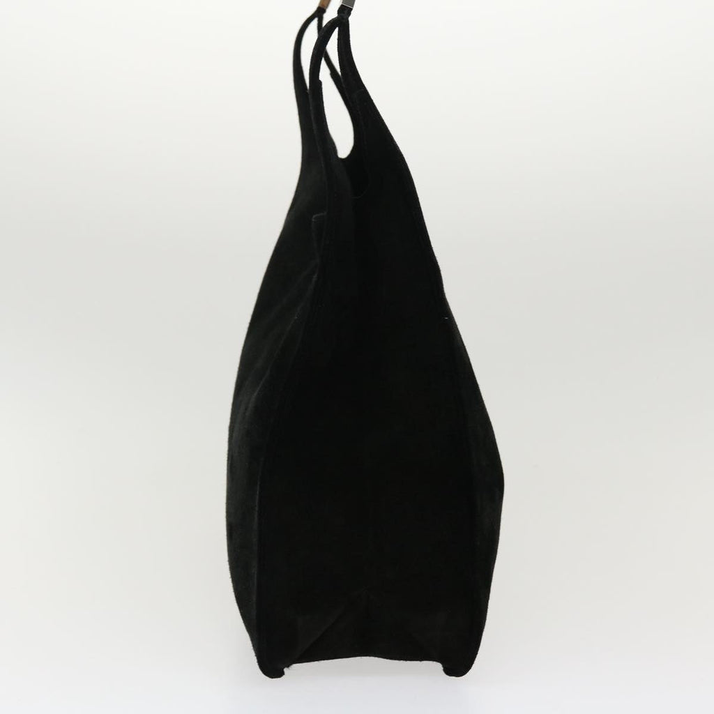 GUCCI Shoulder Bag Suede Black 002113 39171