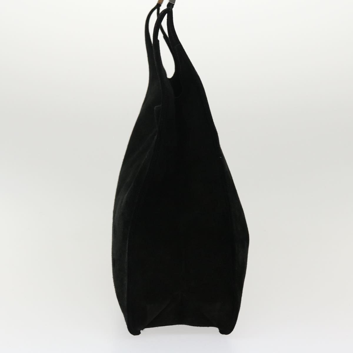 GUCCI Shoulder Bag Suede Black 002113 39171