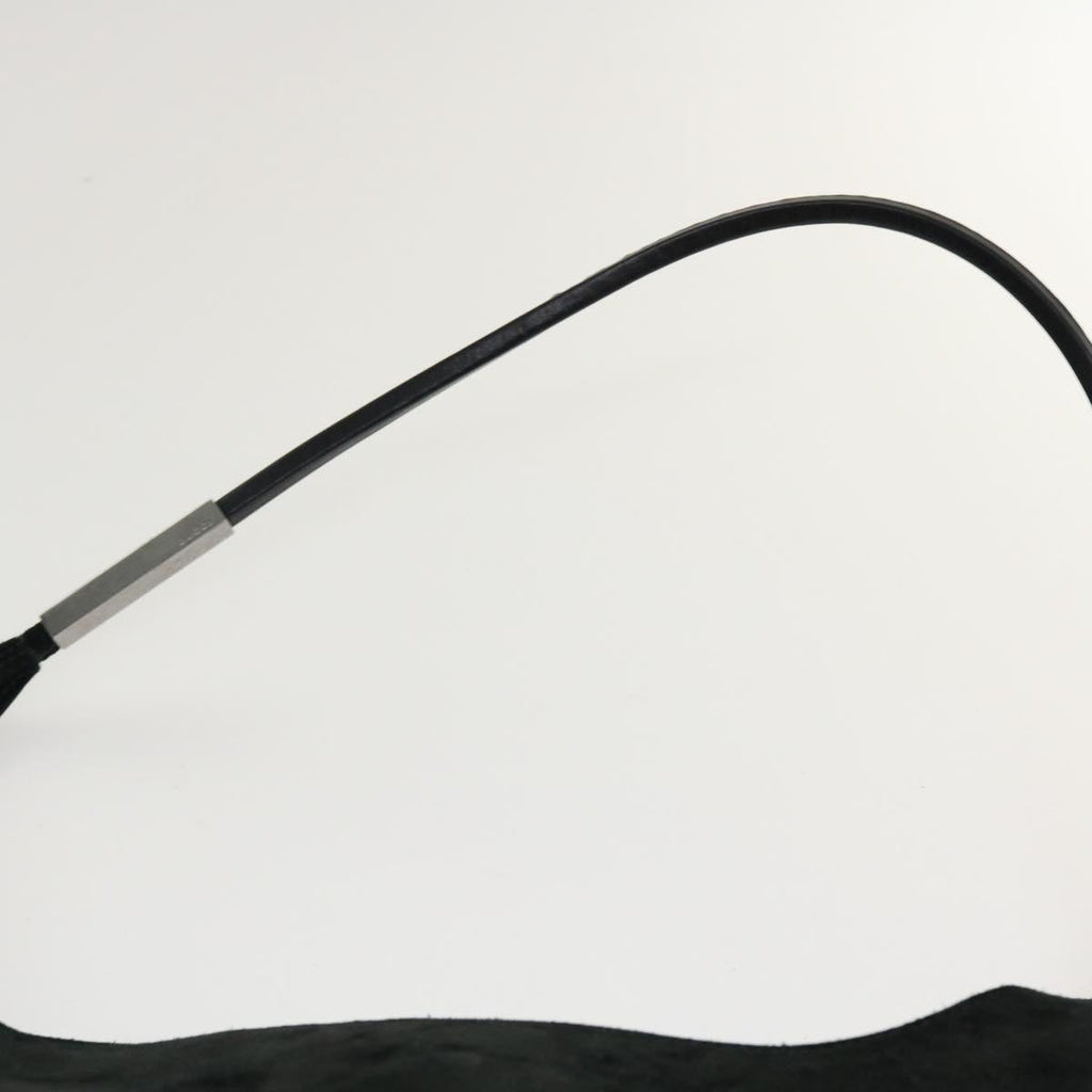 GUCCI Shoulder Bag Suede Black 002113 39171