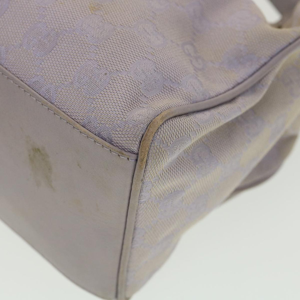 GUCCI GG Canvas Shoulder Bag Purple 92699 39197